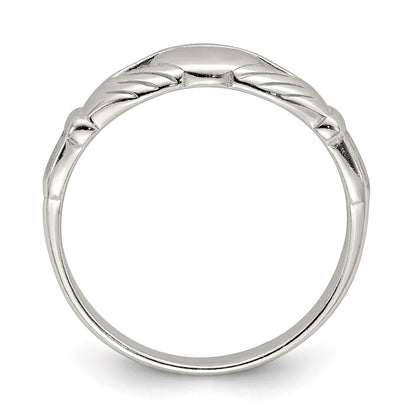 Sterling Silver Engagement Ring Size 8
