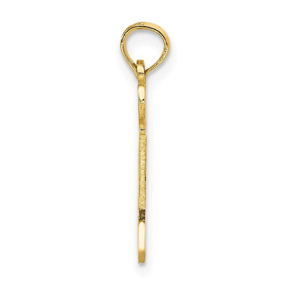 14k Yellow Gold Solid Washington State Pendant for Women