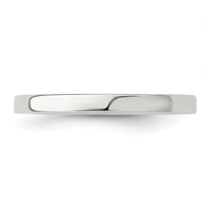 Sterling Silver 2mm Lightweight Flat Size 6 Band Ring