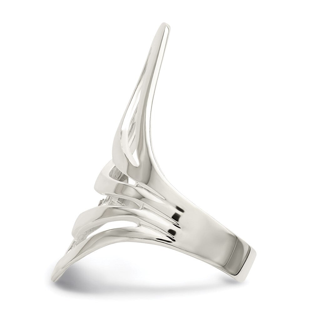 Sterling Silver Fancy Ring Size 6