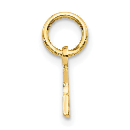 14k Yellow Gold I HEART MY GRANDMA Charm