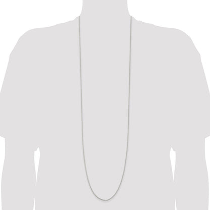 Sterling Silver 2mm Beaded Chain