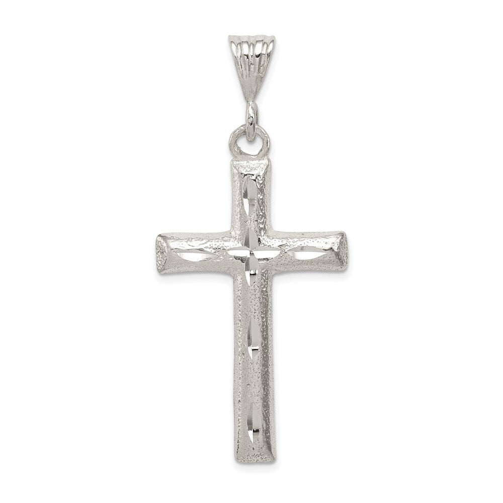 Sterling Silver Latin Cross Pendant Holiday Gift for Women