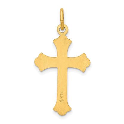 Sterling Silver & 24k Gold -plated Cross Pendant Holiday Gift for Women