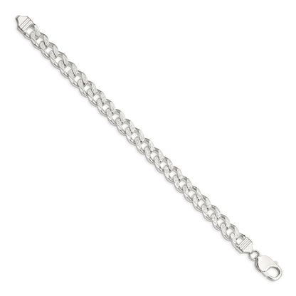 Sterling Silver 9.3mm Curb Chain Bracelet