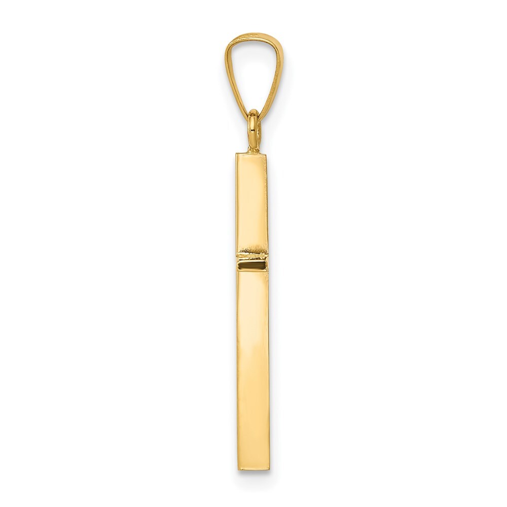 14k Yellow Gold Cross Pendant