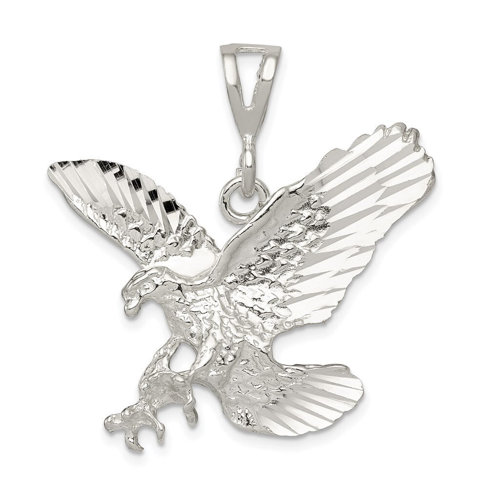 Sterling Silver Eagle Charm Holiday Gift for Women
