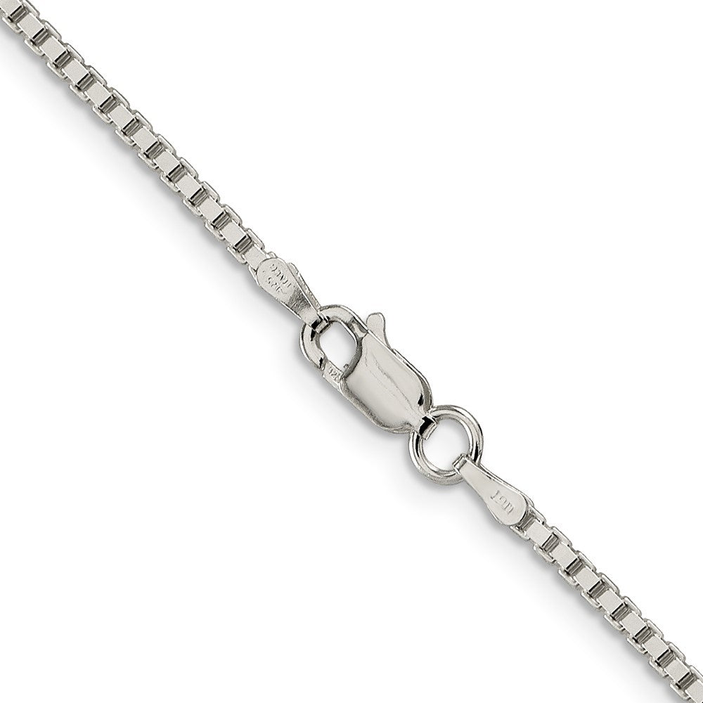 Sterling Silver 1.75mm Box Chain Necklace