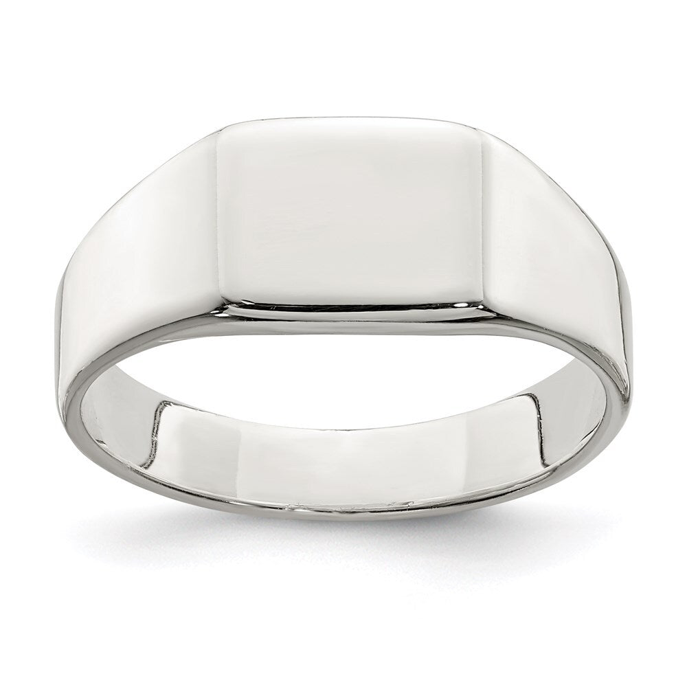 Sterling Silver Signet Ring Size 8