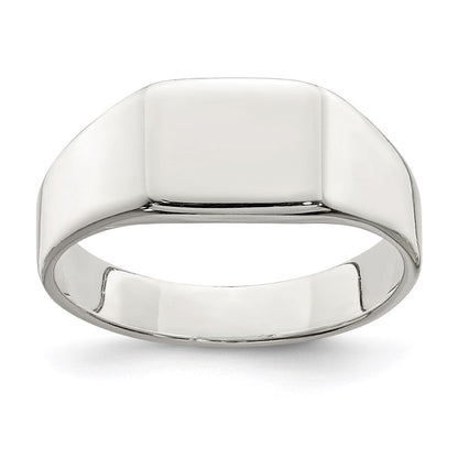 Sterling Silver Signet Ring Size 8