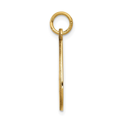 14k Yellow Gold Medical Jewelry Unenameled Pendant for Women