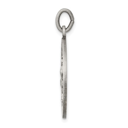 Sterling Silver Our Lady of Guadalupe Medal Pendant