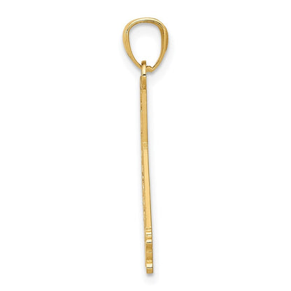 14k Yellow Gold CALIFORNIA State Map Pendant