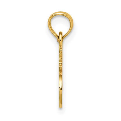 14k Yellow Gold #1 AUNTIE Charm