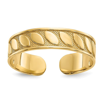 14k Yellow Gold Toe Ring