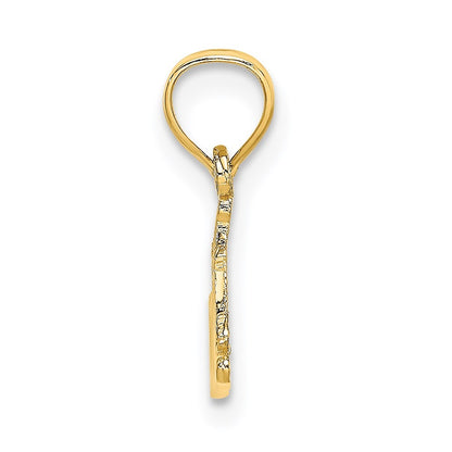 14k Yellow Gold #1 MADRE  Charm