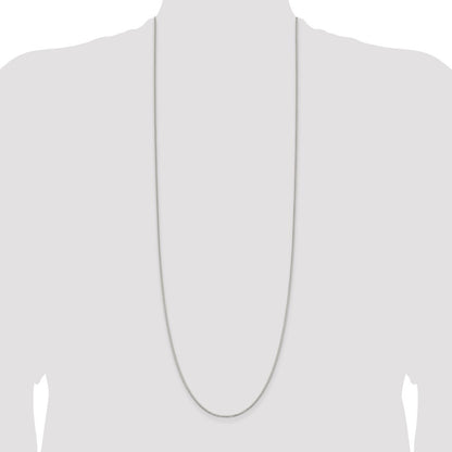 Sterling Silver 1.25mm Box Chain