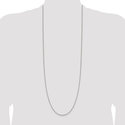 Sterling Silver 1.4mm Box Chain