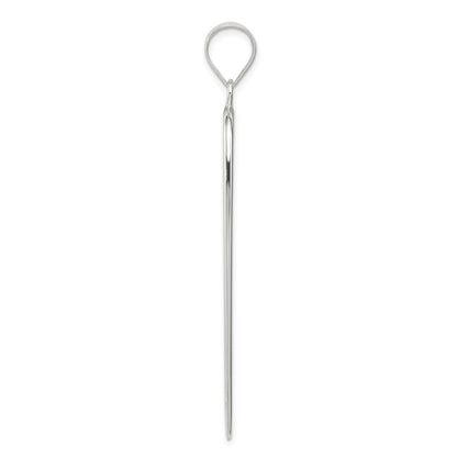 Sterling Silver Rectangle Pendant