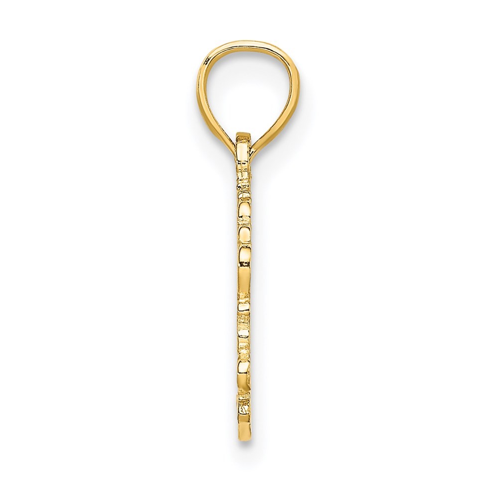14k Yellow Gold #1 NANA Charm Pendant