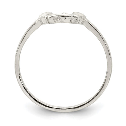 Sterling Silver Horseshoe Ring Size 7