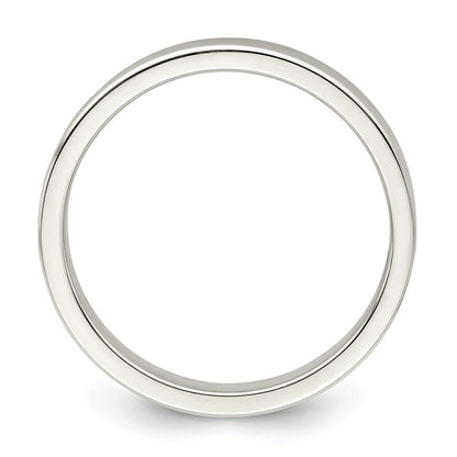 Sterling Silver 3mm Lightweight Flat Size 7 Band Ring