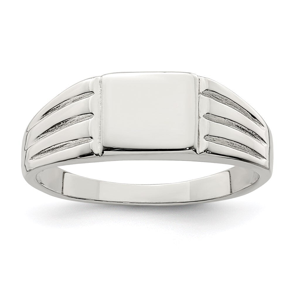 Sterling Silver Signet Ring Size 7