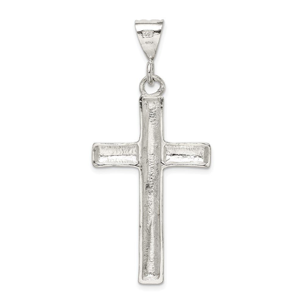 Sterling Silver Latin Cross Pendant Holiday Gift for Women
