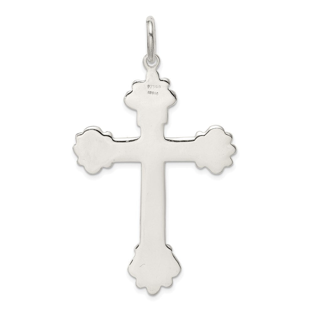 Sterling Silver INRI Cross Pendant Holiday Gift for Women