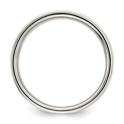 Sterling Silver 9mm Lightweight Flat Size 9 Band Ring