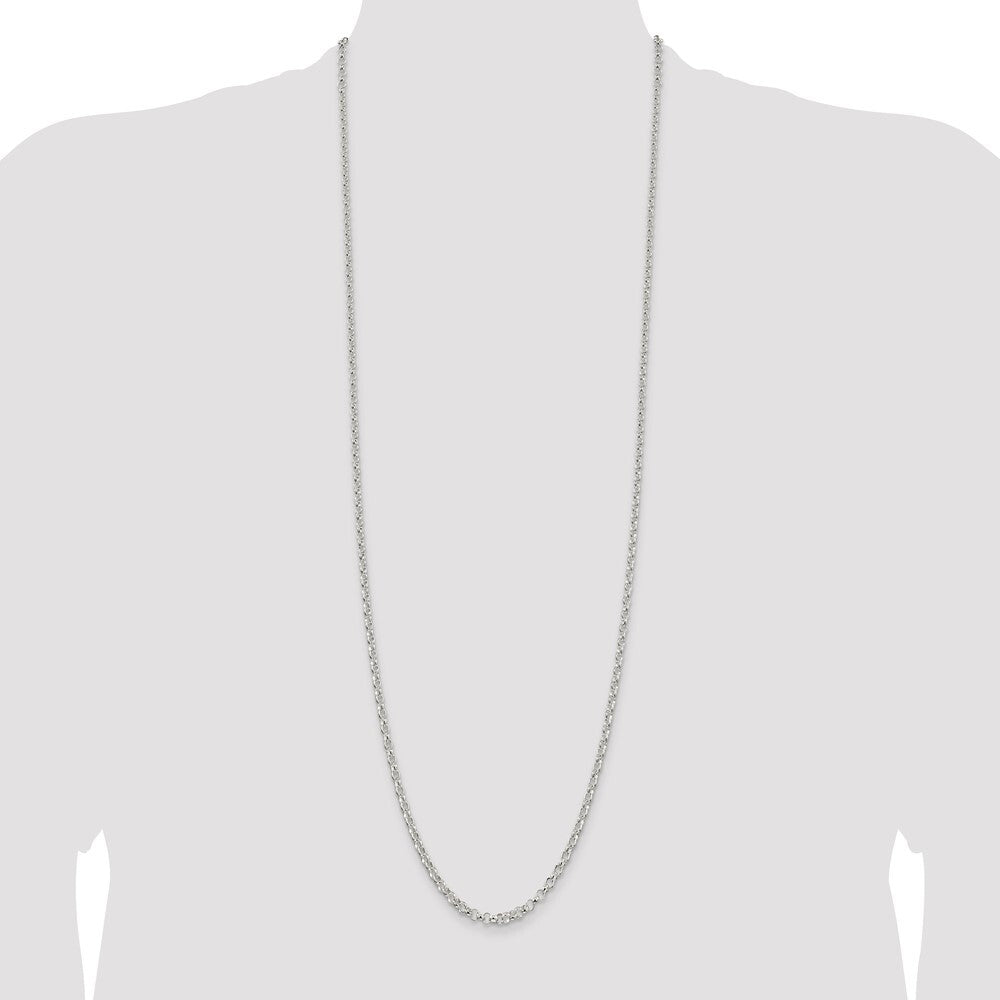 Sterling Silver 3.5mm Rolo Chain
