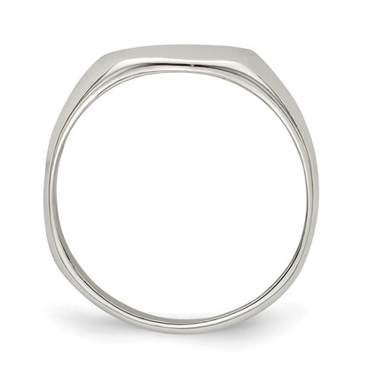 Sterling Silver Signet Ring Size 8