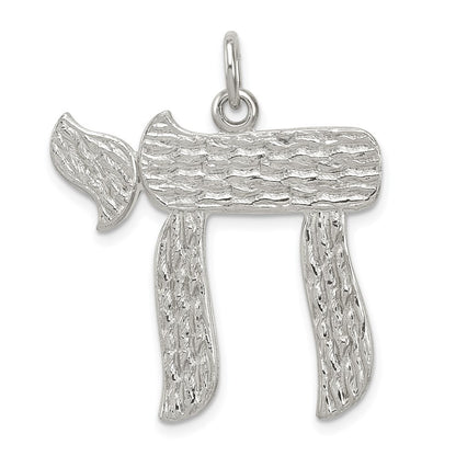 Sterling Silver Chai Pendant Holiday Gift for Women