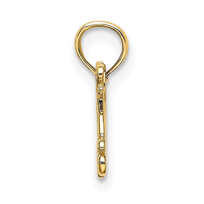 14k Yellow Gold I LOVE MY GRANDKIDS Charm