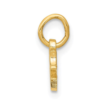 14k Yellow Gold Chinese Symbol Good Luck Charm