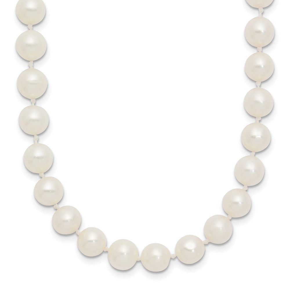 14k Yellow Gold 6-7mm White Freshwater Cultured Pearl 24 inch Necklace