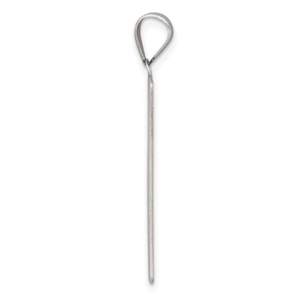 Sterling Silver The Devil Tarot Card Pendant