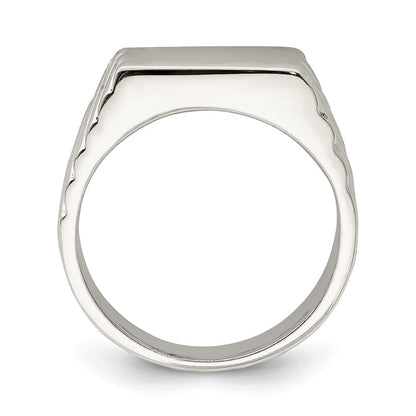 Sterling Silver Engagement Ring Size 8