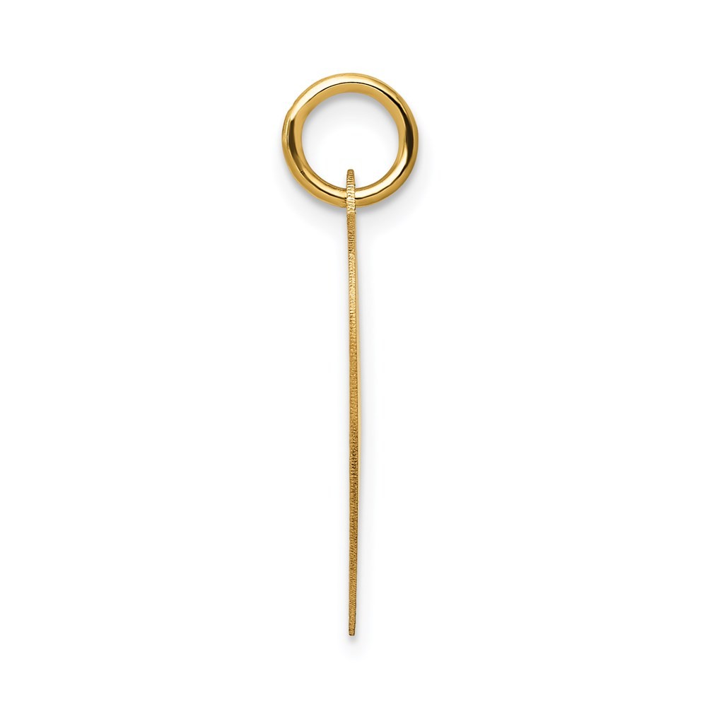 14k Yellow Gold HAPPY ANNIVERSARY Heart Charm