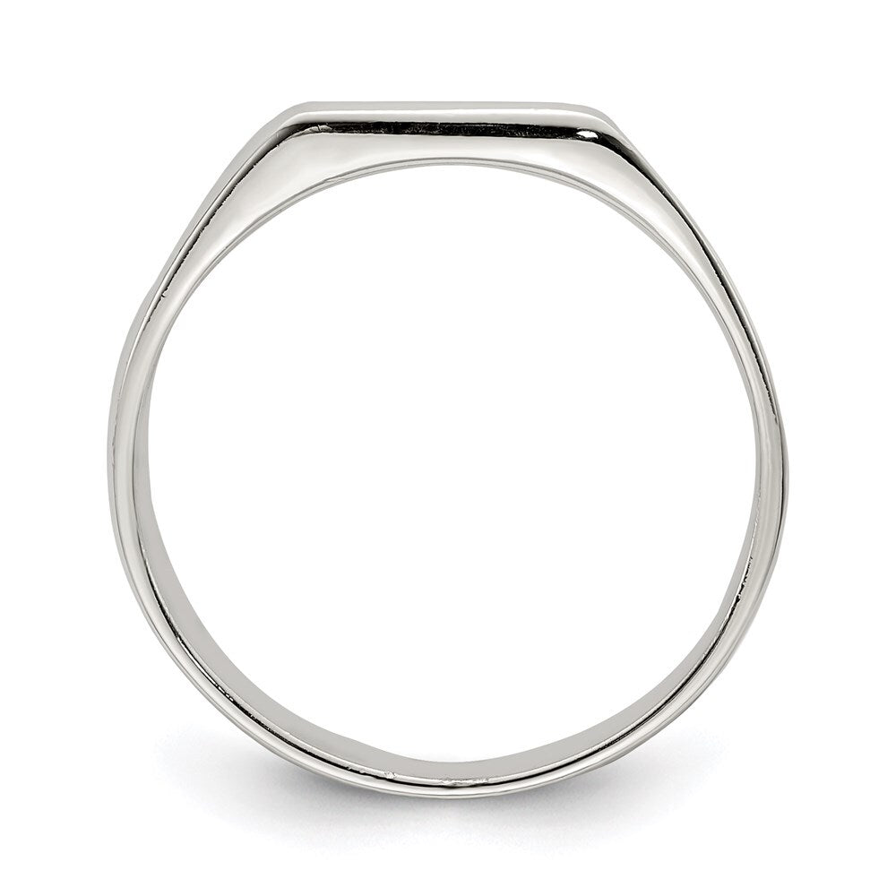 Sterling Silver Signet Ring Size 8