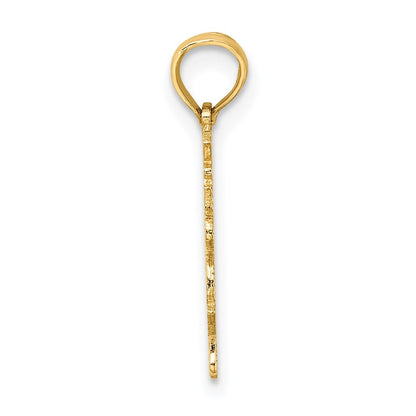 14k Yellow Gold 100% ARIES Zodiac Charm
