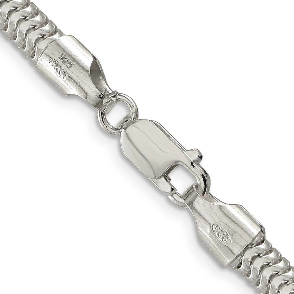 Sterling Silver 5mm Round Snake Chain Necklace