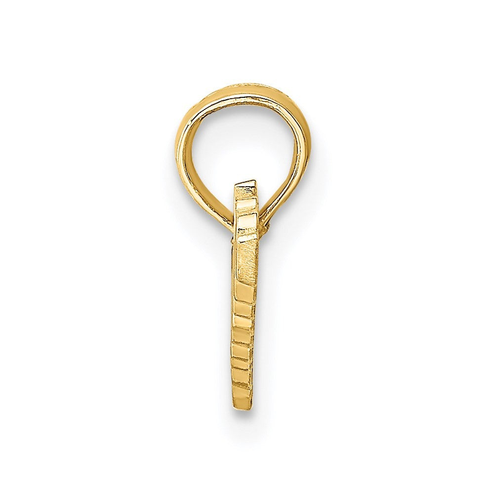 14k Yellow Gold TEACHER Charm