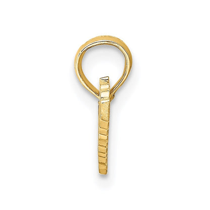 14k Yellow Gold TEACHER Charm