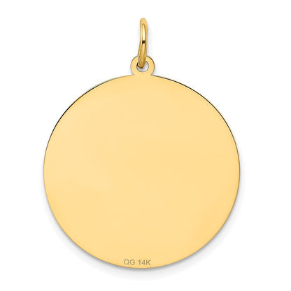 14k Yellow Gold Happy Anniversary Charm