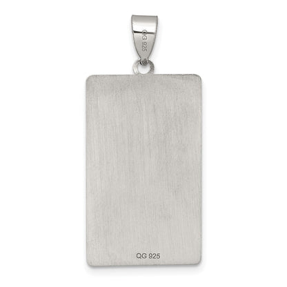 Sterling Silver The Fool Tarot Card Pendant