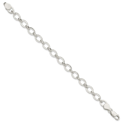 Sterling Silver 8 inch Fancy Link Bracelet