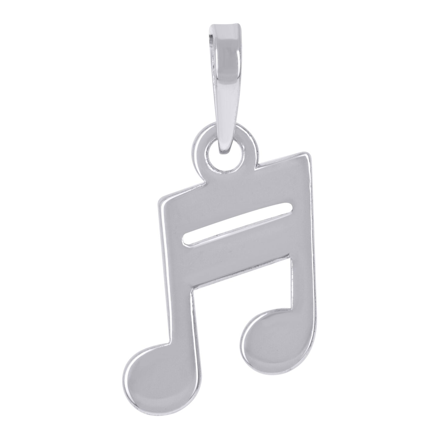 925 Sterling Silver Music Note Fashion Charm Pendant