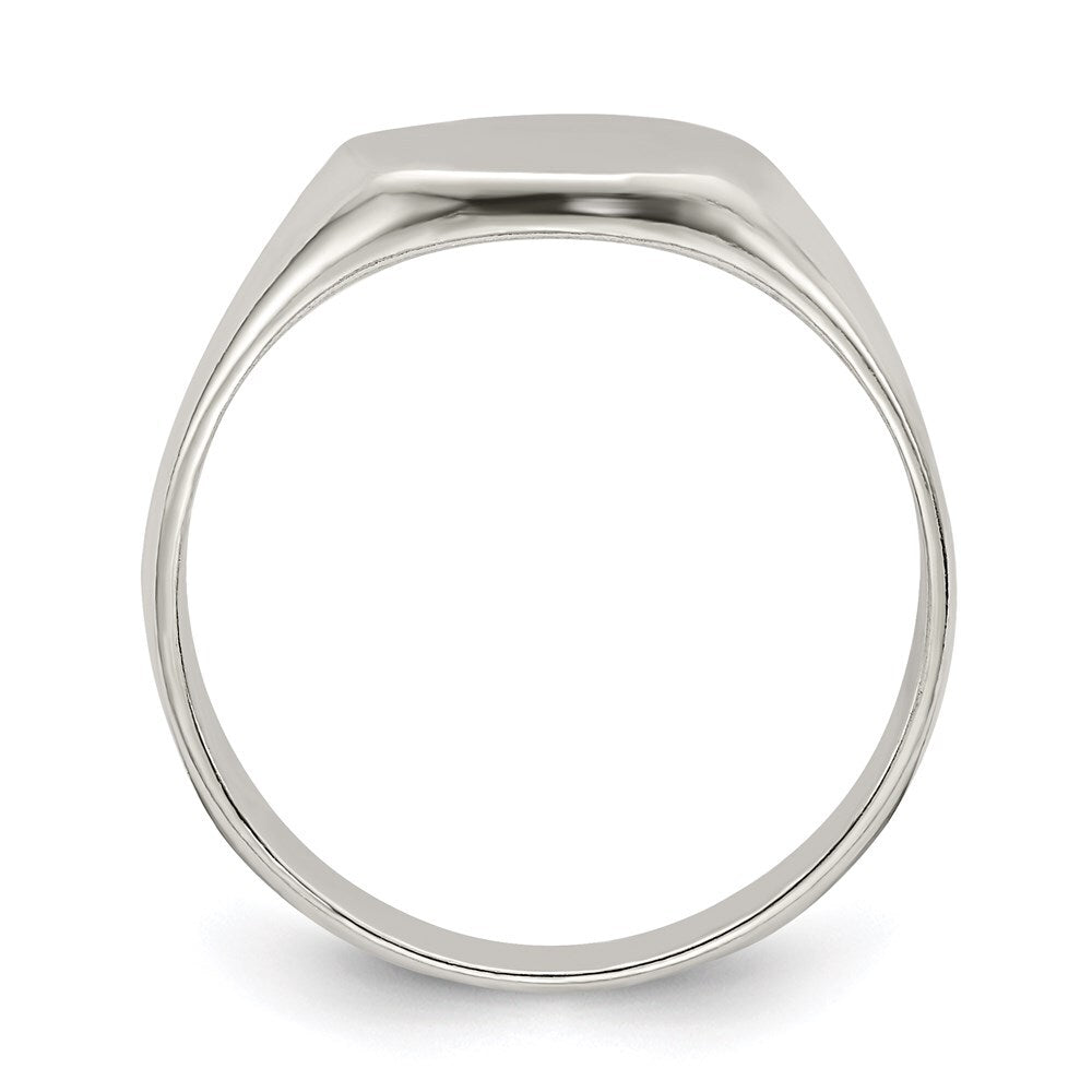 Sterling Silver Signet Ring Size 8