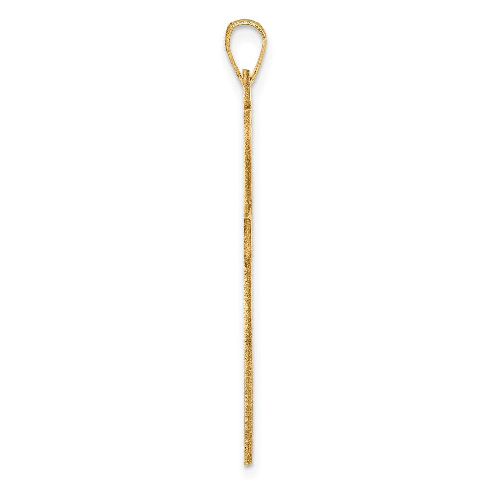 14k Yellow Gold Cross Pendant